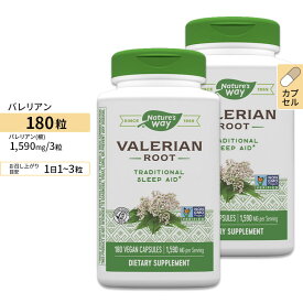 [2個セット] ネイチャーズウェイ バレリアン 530mg 180粒 Nature's Way