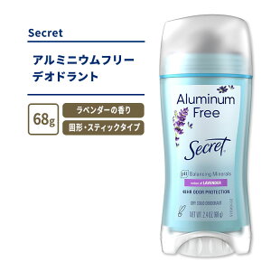 yXߋő勉MAX1040~OFFN[|zV[Nbg A~jEt[ fIhg Ax_[̍ 68g (2.4oz) Secret ALUMINUM FREE DEODORANT u₩  Ō`^Cv XeBbNy