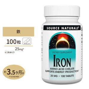 yXߋő勉MAX1040~OFFN[|z\[Xi`Y S A~m_L[g 25mg 100 ^ubg Source Naturals Iron Amino Acid Chelate tablets S ~l tt NN