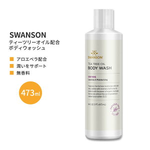 yP10{200-12119zX\ eB[c[IC {fBEHbV 473ml (16floz) Swanson Tea Tree Oil Body Wash {fB\[v I[KjbN GbZVIC 