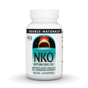 �\�[�X�i�`�������Y NKO �l�v�`���[���N�����I�C�� 500mg 60�\�t�g�W�F�� Source Naturals NKO Neptune Krill Oil 500 mg 60 Softgel �y�����񂹏��i�z�y���킹�Ĕ��������z