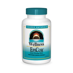 �\�[�X�i�`�������Y �E�F���l�X �G�s�R�[�� �J�v�Z�� �r�^�~��D3 SOURCE NATURALS Wellness EpiCor�� with Vitamin D-3 500 mg 30 Capsule �y�����񂹏��i�z�y���킹�Ĕ��������z
