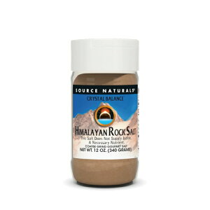 �\�[�X�i�`�������Y �N���X�^���o�����X �q�}���������b�N�\���g �r���^�C�v 340g Source Naturals Crystal Balance�EHimalayan Rock Salt Coarse Grind 12 oz. Crystals �y�����񂹏��i�z�y���킹�Ĕ��������z