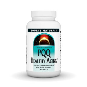 �\�[�X�i�`�������Y PQQ�w���V�[�G�C�W���O 90�� Source Naturals PQQ Healthy Aging�E90 Tablet �y�����񂹏��i�z�y���킹�Ĕ��������z