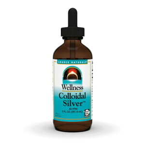 �\�[�X�i�`�������Y �E�F���l�X �R���C�_���V���o�[ 45ppm ���L�b�h 59mL Source Naturals Wellness Colloidal Silver�E45 ppm 2 fl. oz. Liquid �y�����񂹏��i�z