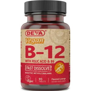 �f�o �r�[�K�� �r�^�~��B12 1000mcg 90�^�u���b�g DEVA Vegan Sublingual B12 1000mcg 90 TABLET �y�����񂹏��i�z