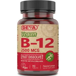 �f�o �r�[�K�� B12 2500mcg 90�^�u���b�g DEVA Vegan B12 2500mcg Sublingual 90 TABLET �y�����񂹏��i�z