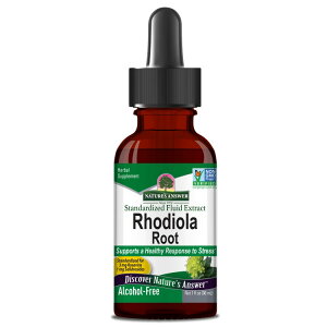�l�C�`���[�Y�A���T�[ ���f�B�I�����[�g�G�L�X �A���R�[���t���[ 28g NATURE'S ANSWER Rhodiola Root Extract Alcohol Free 1 OUNCE �y�����񂹏��i�z