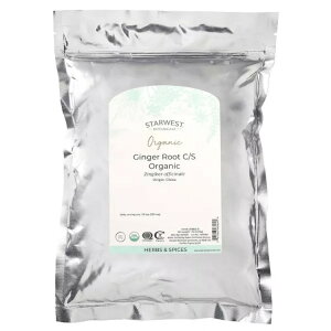 �X�^�[�E�G�X�g�{�^�j�J���Y �I�[�K�j�b�N �W���W���[���[�g C/S 453g STARWEST BOTANICALS Organic Ginger Root C/S 1 LB �y�����񂹏��i�z