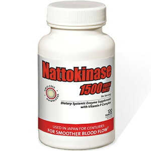 �i�`�������[�r�^�~���Y �i�b�g�E�L�i�[�[1500 120�^�u���b�g NATURALLY VITAMINS Nattokinase 120 TABLET �y�����񂹏��i�z
