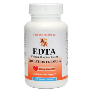 �A���]�i�i�`�������v���_�N�c EDTA 600mg 100�J�v�Z�� ARIZONA NATURAL PRODUCTS EDTA 600 mg 100 CAPSULE �y�����񂹏��i�z