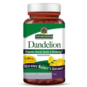 �l�C�`���[�Y�A���T�[ �_���f���C�I�����[�g 90�J�v�Z�� NATURE'S ANSWER Dandelion Root 90 CAPSULE �y�����񂹏��i�z