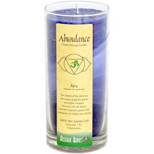 �A���n�x�C �L�����h�� �`���N���G�i�W�[�W���[ �A�o���_���X �C���f�B�S 312g ALOHA BAY Candle Chakra Energy Jar Abundance Indigo 11 OUNCE �y�����񂹏��i�z