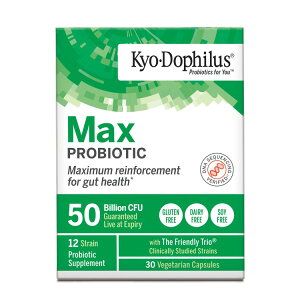 �L���[���b�N �L���[�h�t�B���X �}�b�N�X�v���o�C�I�e�B�N�X 30�J�v�Z�� KYOLIC Kyo-Dophilus Max Probiotic 30 CAPSULE �y�����񂹏��i�z