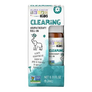 �I�[���J�V�A �L�b�Y ���[���I�� �N���A�����O 8.8g AURA CACIA Kids Clearing Roll-On 0.31 OUNCE �y�����񂹏��i�z