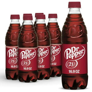 �h�N�^�[�y�b�p�[ �\�[�_�|�b�v 500ml 6�{�p�b�N Dr Pepper Soda Pop, 16.9 fl oz, 6 Pack Bottles �y�����񂹏��i�z