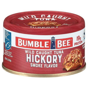 �o���u���r�[ �q�b�R���[�X���[�N���� ���C�g�c�i 85g Bumble Bee Hickory Smoke Flavored Light Tuna 3 oz �y�����񂹏��i�z
