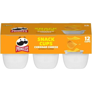 �v�����O���Y �v�����O���X �`�F�_�[�`�[�Y�|�e�g�`�b�v�X 12���� Pringles Cheddar Cheese Potato Crisps Chips 12 Count �y�����񂹏��i�z
