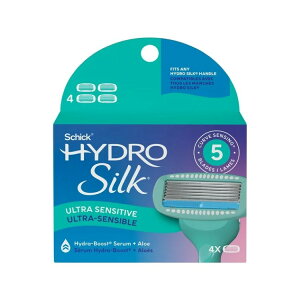 �V�b�N �n�C�h���V���N �Z���V�e�B�u ���f�B�[�X �֐n 5���n �q�����p 4�� Schick Hydro Silk Sensitive Womens Razor Blade Refills, 4 ct, 5-Blade �y�����񂹏��i�z