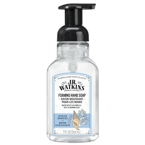 J.R.���g�L���X �A�n���h�\�[�v �I�[�V�����u���[�Y �t���b�V���ȍ��� 266ml J.R. Watkins Foaming Hand Soap, Ocean Breeze, Fresh Scent, 9 fl oz �y�����񂹏��i�z