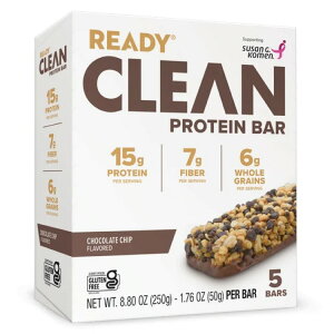 ���f�B�N���[�� �`���R�`�b�v �v���e�C���o�[ 5�{�� Ready Clean Chocolate Chip Protein Bar, 5 Count, Box �y�����񂹏��i�z