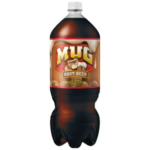 �}�O ���[�g�r�A �\�[�_ 2L �{�g�� 1�{ Mug Root Beer Soda 2 Liter Plastic Bottle �y�����񂹏��i�z