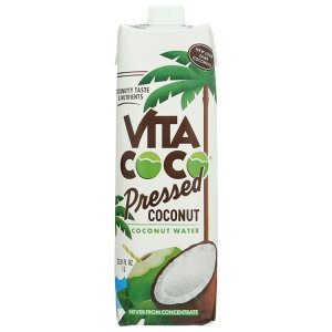 �r�^�R�R �v���X�h �R�R�i�b�c�E�H�[�^�[ 1L Vita Coco Pressed Coconut Water, 1 Lt �y�����񂹏��i�z