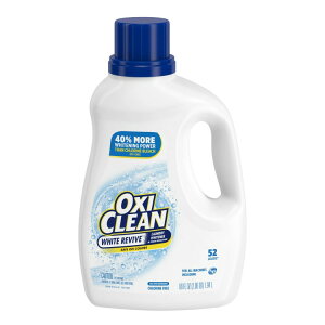 �I�L�V�N���[�� �z���C�g���o�C�u �ߗޗp �t�̕Y�����V�~���� ��1.95L OxiClean White Revive Laundry Whitener and Laundry Stain Remover Liquid, 66 fl oz �y�����񂹏��i�z
