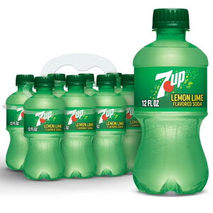7UP �J�t�F�C���t���[ ���������C���\�[�_�|�b�v 355ml 8�{�p�b�N 7UP Caffeine Free Lemon Lime Soda Pop, 12 fl oz, 8 Pack Bottles �y�����񂹏��i�z