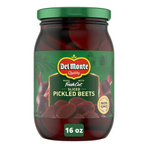 �f�������e �X���C�X�r�[�c�̃s�N���X 454g Del Monte Sliced Pickled Beets, 16 oz Jar �y�����񂹏��i�z