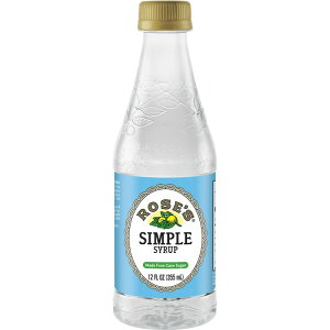 ���[�Y �V���v���V���b�v�~�L�T�[ 355ml Rose's Simple Syrup Mixer, 12 fl oz, Bottle �y�����񂹏��i�z