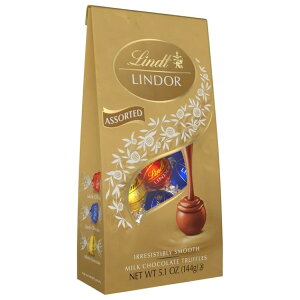 �����c �����h�[�� �A�\�[�g�`���R���[�g�L�����f�B�g�����t 144g Lindt Lindor Assorted Chocolate Candy Truffles, 5.1 oz, Bag �y�����񂹏��i�z
