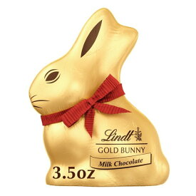 [限定版] リンツ ゴールドバニー ミルクチョコレート イースターチョコレート 99g Lindt Gold Bunny, Milk Chocolate, Easter Chocolate Candy Bunny, 3.5 oz, 1 Count 【お取り寄せ商品】