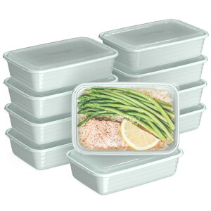 �x���g�S�[ �v���b�v 1�R���p�[�g�����g �~�[���v���b�v�e�� 20�_�Z�b�g �~���g Bentgo Prep 1-Compartment Containers - 20-Piece Meal Prep Kit �y�����񂹏��i�z