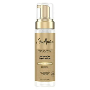 �V�A���C�X�`���[ �}�k�J�n�j�[���}�t���I�C�� ���b�v���Z�b�g ���[�X ��221ml SheaMoisture Manuka Honey & Mafura Oil Wrap & Set Mousse, 7.5 oz �y�����񂹏��i�z