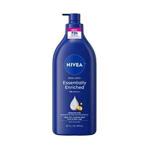 �j�x�A �G�b�Z���V�����[�G�����b�`�h �{�f�B���[�V���� 590mL NIVEA Essentially Enriched Body Lotion for Dry Skin 20 fl oz �y�����񂹏��i�z�y���킹�Ĕ��������z