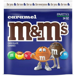 M&M's �L���������~���N�`���R���[�g�L�����f�B �p�[�e�B�[�T�C�Y - ��963g �� M&M's Caramel Milk Chocolate Candy Party Size - 34 oz Bag �y�����񂹏��i�z�y���킹�Ĕ��������z