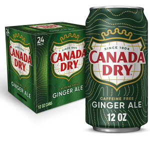 �J�i�_�h���C �J�t�F�C���t���[ �W���W���[�G�[�� �\�[�_�|�b�v ��354ml 24 �ʃp�b�N Canada Dry Caffeine Free Ginger Ale Soda Pop, 12 fl oz, 24 Pack Cans �y�����񂹏��i�z�y���킹�Ĕ��������z