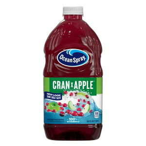 �I�[�V�����X�v���[ �N�����A�b�v�� �N�����x���[�A�b�v���W���[�X�h�����N ��1892ml�{�g�� Ocean Spray Cran-Apple Cranberry Apple Juice Drink, 64 fl oz Bottle �y�����񂹏��i�z�y���킹�Ĕ��������z