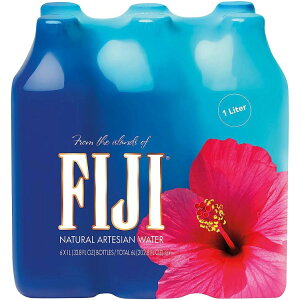 �t�B�W�[ �i�`������ �A���e�V�A�� �{�g������E�H�[�^�[ 1 ���b�g�� / ��999ml (6 �p�b�N) FIJI Natural Artesian Bottled Water 1 Liter / 33.8 fl oz (Pack of 6) �y�����񂹏��i�z�y���킹�Ĕ��������z