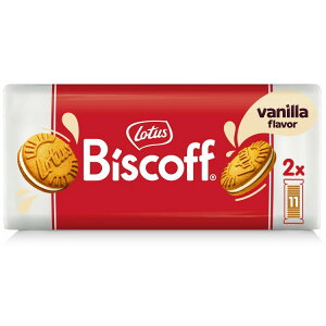 �r�X�R�t �o�j���N���[�� �T���h�C�b�`�N�b�L�[ Biscoff Vanilla Cream Sandwich Cookies, 2 fresh packs 7.76oz �y�����񂹏��i�z�y���킹�Ĕ��������z