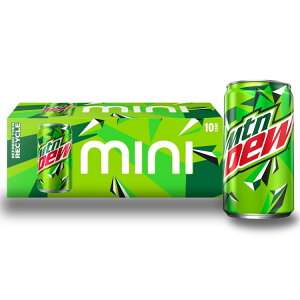 �}�E���e���f���[ �V�g���X �\�[�_�|�b�v ��221ml �~�j�� 10 �p�b�N Mountain Dew Citrus Soda Pop, 7.5 fl oz, 10 Pack Mini Cans �y�����񂹏��i�z�y���킹�Ĕ��������z