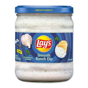 ���C�Y �X���[�X�����` �f�B�b�v�X�v���b�h ��425g �r Lay's Smooth Ranch Dip Spread, 15 Ounce Jar Lays �y�����񂹏��i�z