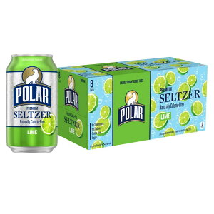 �|�[���[ �[���J�����[ ���C�� �X�p�[�N�����O �Z���c�@�[ �E�H�[�^�[ ��354ml 8 �ʃp�b�N Polar Zero Calorie Lime Sparkling Seltzer Water, 12 fl oz, 8 Pack Cans �y�����񂹏��i�z�y���킹�Ĕ��������z