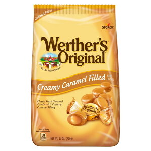 ���F���^�[�X�I���W�i�� �N���[�~�[ �L������������L�����f�B ��765g Werther's Original Creamy Caramel Filled Candy, 27 oz �y�����񂹏��i�z�y���킹�Ĕ��������z