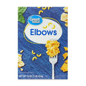 �y�E�H���}�[�g�u�����h�z�O���[�g�o�����[ �G���{�[ 454g Great Value, Elbows, 16 oz Box �y�����񂹏��i�z�y���킹�Ĕ��������z