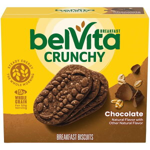 �x�����B�[�^ �`���R���[�g �u���b�N�t�@�X�g�r�X�P�b�g 5�p�b�N�i1�p�b�N4���j belVita Chocolate Breakfast Biscuits, 5 Packs (4 Biscuits Per Pack) �y�����񂹏��i�z�y���킹�Ĕ��������z