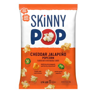 �X�L�j�[�|�b�v �O���e���t���[ �`�F�_�[�n���y�[�j�� 124g �V�F�A�T�C�Y�o�b�O Skinnypop Gluten Free Cheddar Jalapeno, 4.4 oz Sharing Size Bag �y�����񂹏��i�z�y���킹�Ĕ��������z