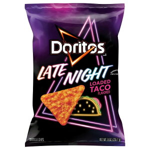 �h���g�X �g���e�B�[���`�b�v�X ���C�g�i�C�g ���[�f�b�h �^�R�X 255.1g Doritos Tortilla Chips Late Night Loaded Taco, 9 oz Bag �y�����񂹏��i�z�y���킹�Ĕ��������z