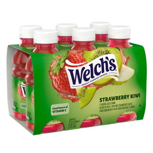 �E�F���` �X�g���x���[�L�E�C�W���[�X�h�����N 295ml�i6�{����j Welch's Strawberry Kiwi Juice Drink, 10 fl oz On-the-Go Bottle (Pack of 6) �y�����񂹏��i�z�y���킹�Ĕ��������z